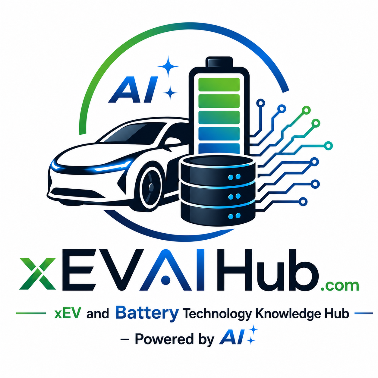 The AI-Powered Knowledge Hub for xEV & Battery Technology Logo